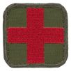 Condor Erste-Hilfe-Patch Olive Drab/Rot 1