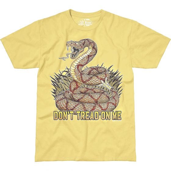 7.62 Design Don't Tread On Me T-Shirt Gelb