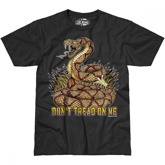 7.62 Design Don't Tread On Me T-Shirt Schwarz