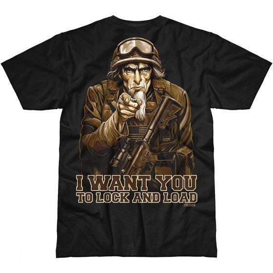 7.62 Design Sam The Grunt T-Shirt Schwarz