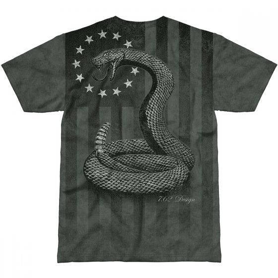 7.62 Design Liberty or Death T-Shirt Charcoal