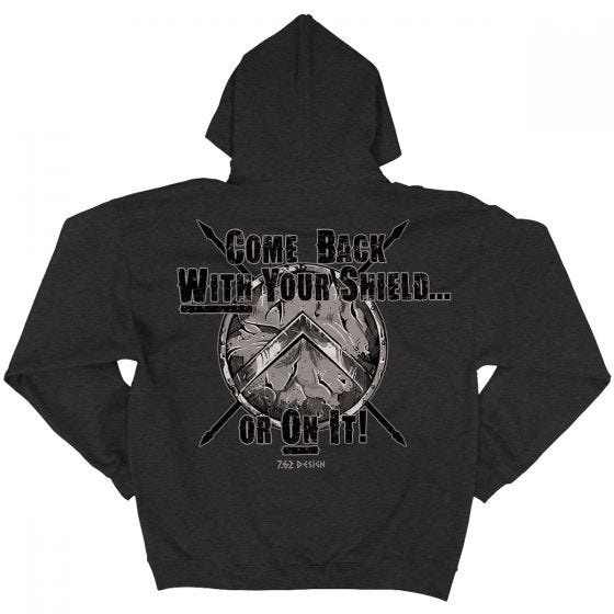7.62 Design With Your Shield Kapuzenpullover Charcoal Heather