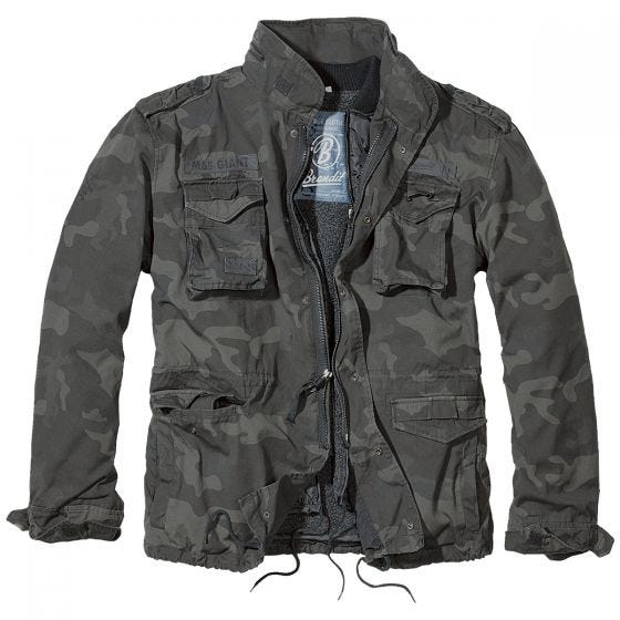 Brandit M-65 Giant Jacke Dark Camo