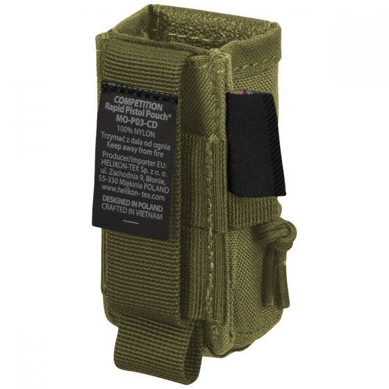 Helikon Competition Rapid Pistol Magazine Pouch Olivgrün 