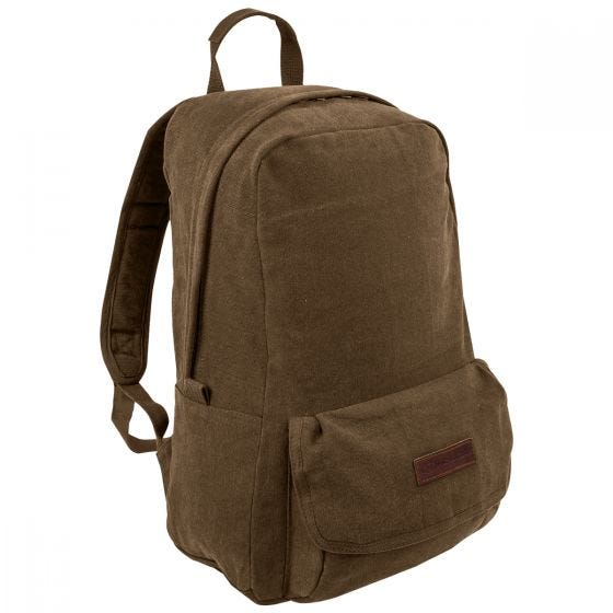 Highlander Stirling Canvas Rucksack 30 L - Braun