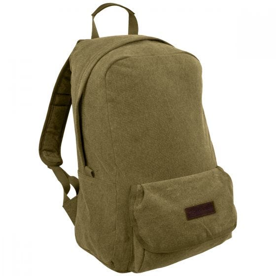 Highlander Stirling Canvas Rucksack 30 L - Olivgrün