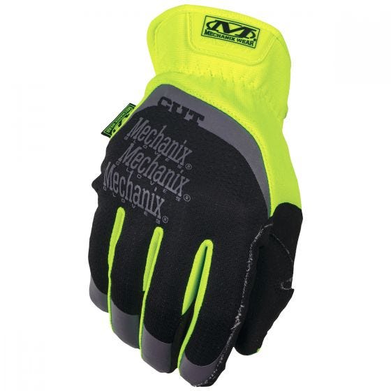 Mechanix Wear Fastfit Hi-Viz E5 Gloves Fluorescent Yellow