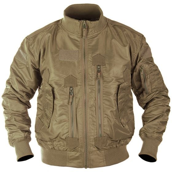 Mil-Tec US Tactical Fliegerjacke - Dark Coyote