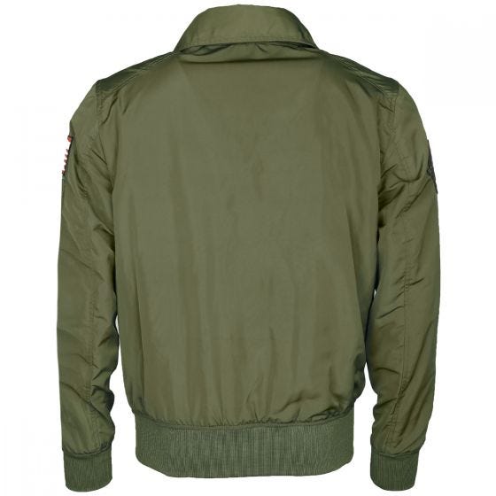 Mil-Tec Top Gun Flight Jacket Hornet Oliv Drab