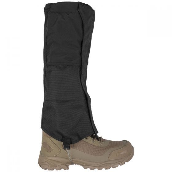 Mil-Tec Walking Gaiters Steel Wire 2.0 Schwarz