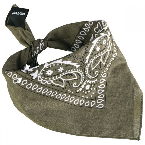 Mil-Tec Western Bandana Oliv Drab