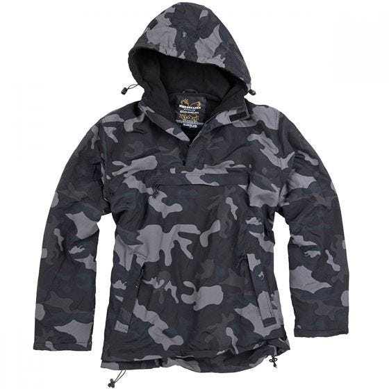 Surplus Windbreaker-Jacke Black Camo