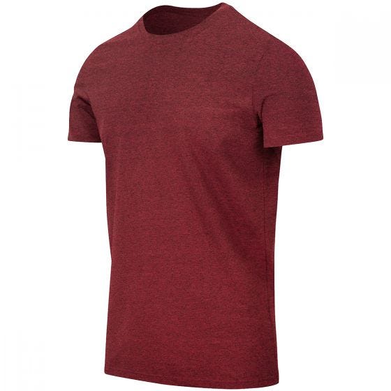 Helikon Slim T-Shirt - Melange Rot