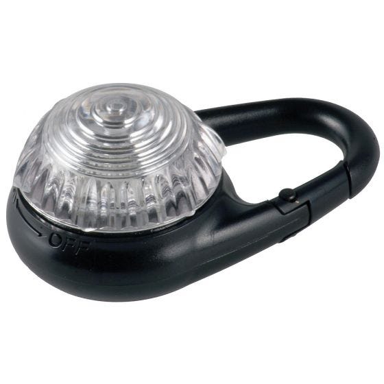 Adventure Lights Guardian Tag-It Clip-Sicherheitslampe Weiß