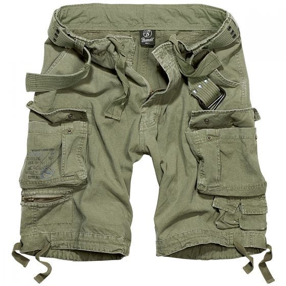 Brandit Savage Vintage Shorts Olivgrün