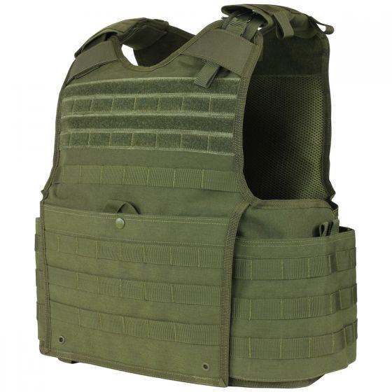 Condor Enforcer Plattenträger mit Schnellabwurfsystem Olive Drab