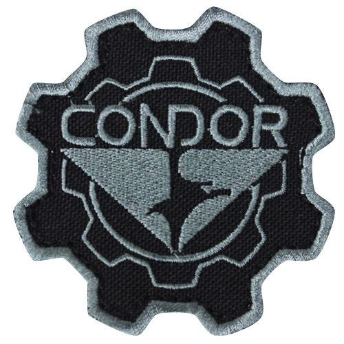 Condor Zahnrad-Patch Schwarz