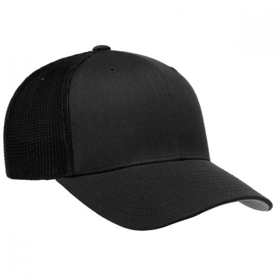 Flexfit Mesh Trucker Cap Black