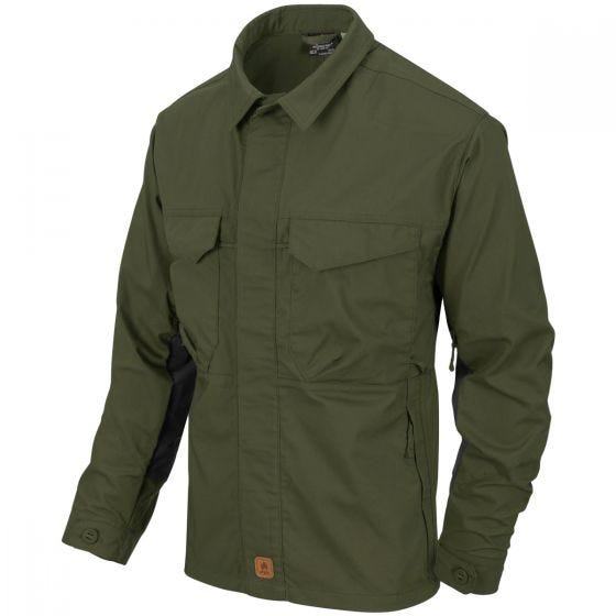 Helikon Woodsman Shirt Taiga Green / Black