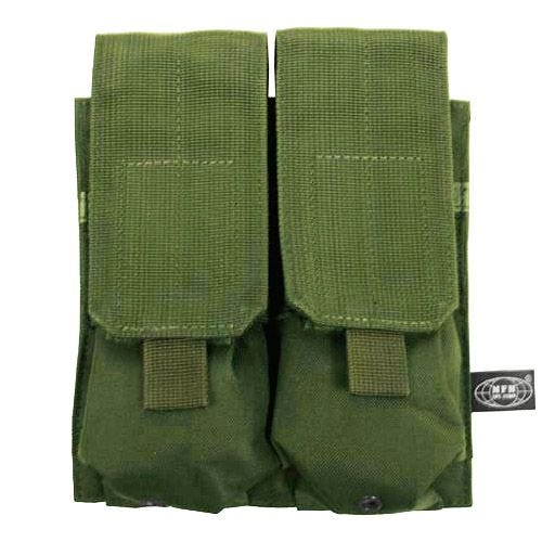 MFH M4/M16 Doppel-Magazintasche mit MOLLE-Befestigungssystem Oliv