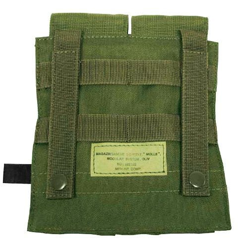 MFH M4/M16 Doppel-Magazintasche mit MOLLE-Befestigungssystem Oliv