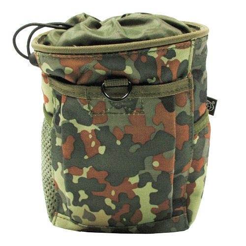 MFH Dump Pouch Abwurftasche mit MOLLE-Befestigungssystem Flecktarn