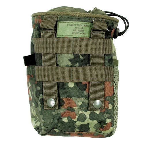 MFH Dump Pouch Abwurftasche mit MOLLE-Befestigungssystem Flecktarn