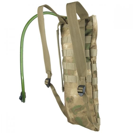 MFH Trinkblase und Tasche mit MOLLE-Befestigungssystem HDT Camo FG