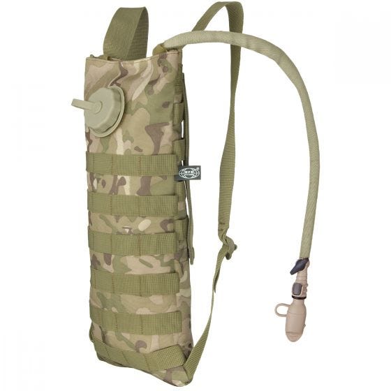 MFH Trinkblase und Tasche mit MOLLE-Befestigungssystem Operation Camo