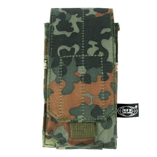 MFH Einzel-Magazintasche für M4/M16 mit MOLLE-Befestigungssystem Flecktarn