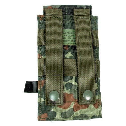 MFH Einzel-Magazintasche für M4/M16 mit MOLLE-Befestigungssystem Flecktarn