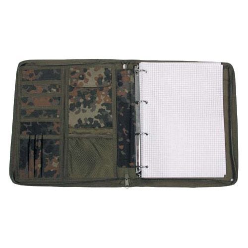 MFH Schreibmappe Flecktarn