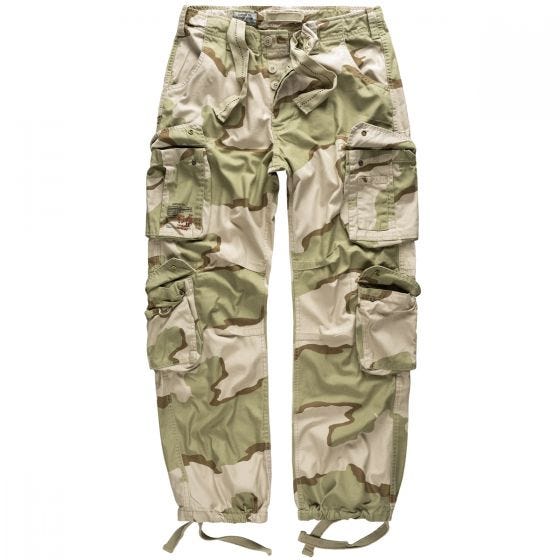 Surplus Airborne Hose im Vintage-Stil 3-Colour Desert