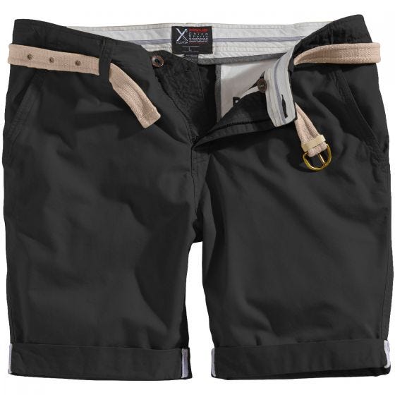 Surplus Chino Shorts Schwarz