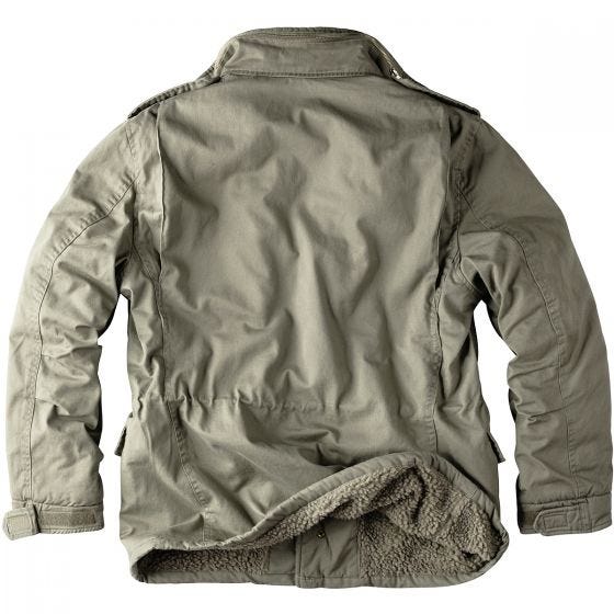 Surplus Paratrooper Winterjacke Olivgrün verwaschen