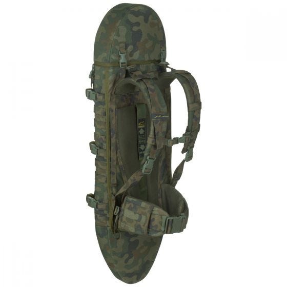 Wisport Falcon Waffenrucksack - PL Woodland