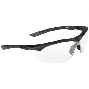 Swiss Eye Lancer Sonnenbrille mit Gläsern in Klar / Gummigestell in Schwarz