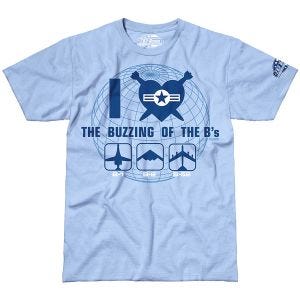 7.62 Design The Buzzing of the B's T-Shirt Sky Blue