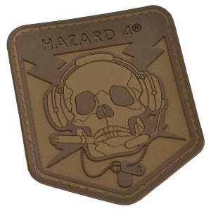 Hazard 4 Operator Skull 3D-Patch Coyote