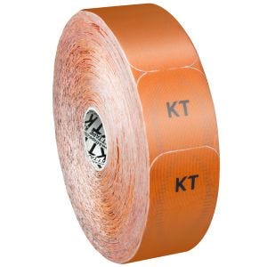 KT Tape Jumbo Pro Synthetisches Kinesio-Tape vorgeschnitten Blaze Orange