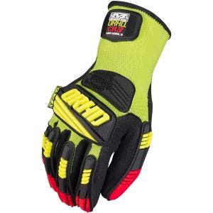 Mechanix Wear The Safety M-Pact ORHD Knit CR3 Gloves Hi-Viz Yellow