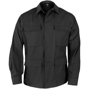 Propper Uniform BDU-Jacke aus Baumwoll-Polyester-Ripstop Schwarz