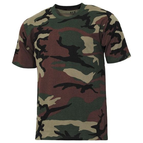 MFH US Streetstyle T-Shirt - Woodland