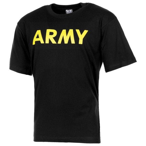 MFH Army T-Shirt - Schwarz