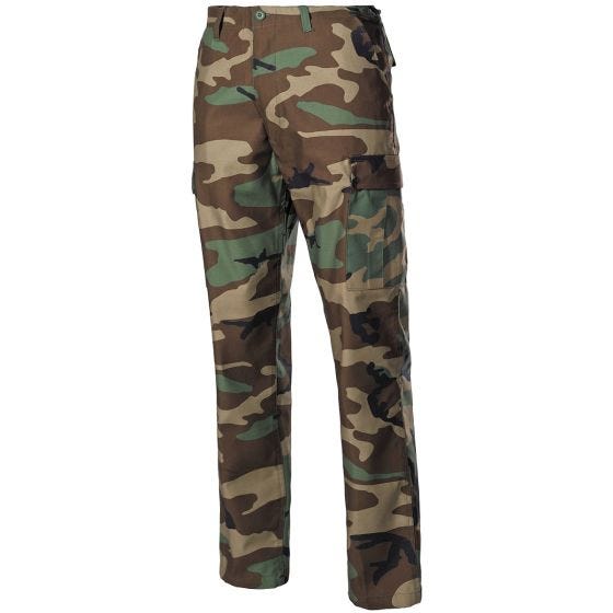 MFH US BDU Kampfhose - Woodland