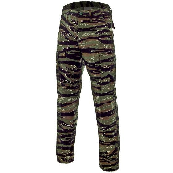 MFH BDU Einsatzhose aus Ripstop Tiger Stripe