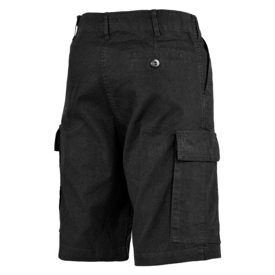 MFH BW Bermuda Shorts - Schwarz Steinwashed