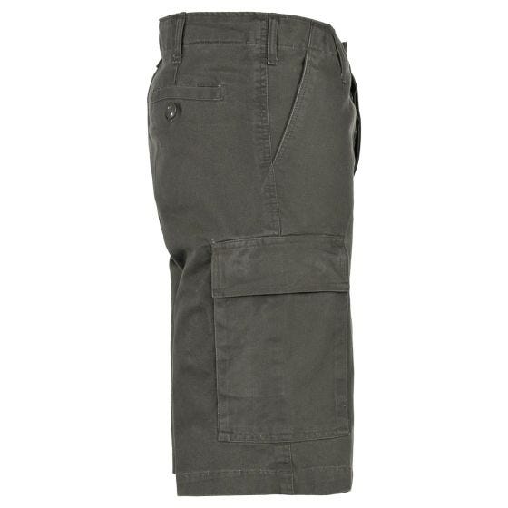 MFH BW Bermuda Shorts - OD Green Steinwashed