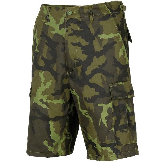 MFH US BDU Bermuda-Shorts Czech Woodland