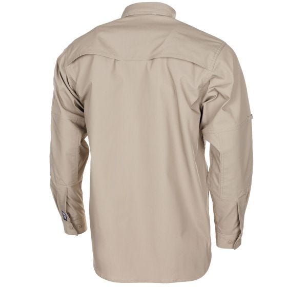MFH Attack Teflonbeschichtet Langarm-Shirt RipStop - Khaki